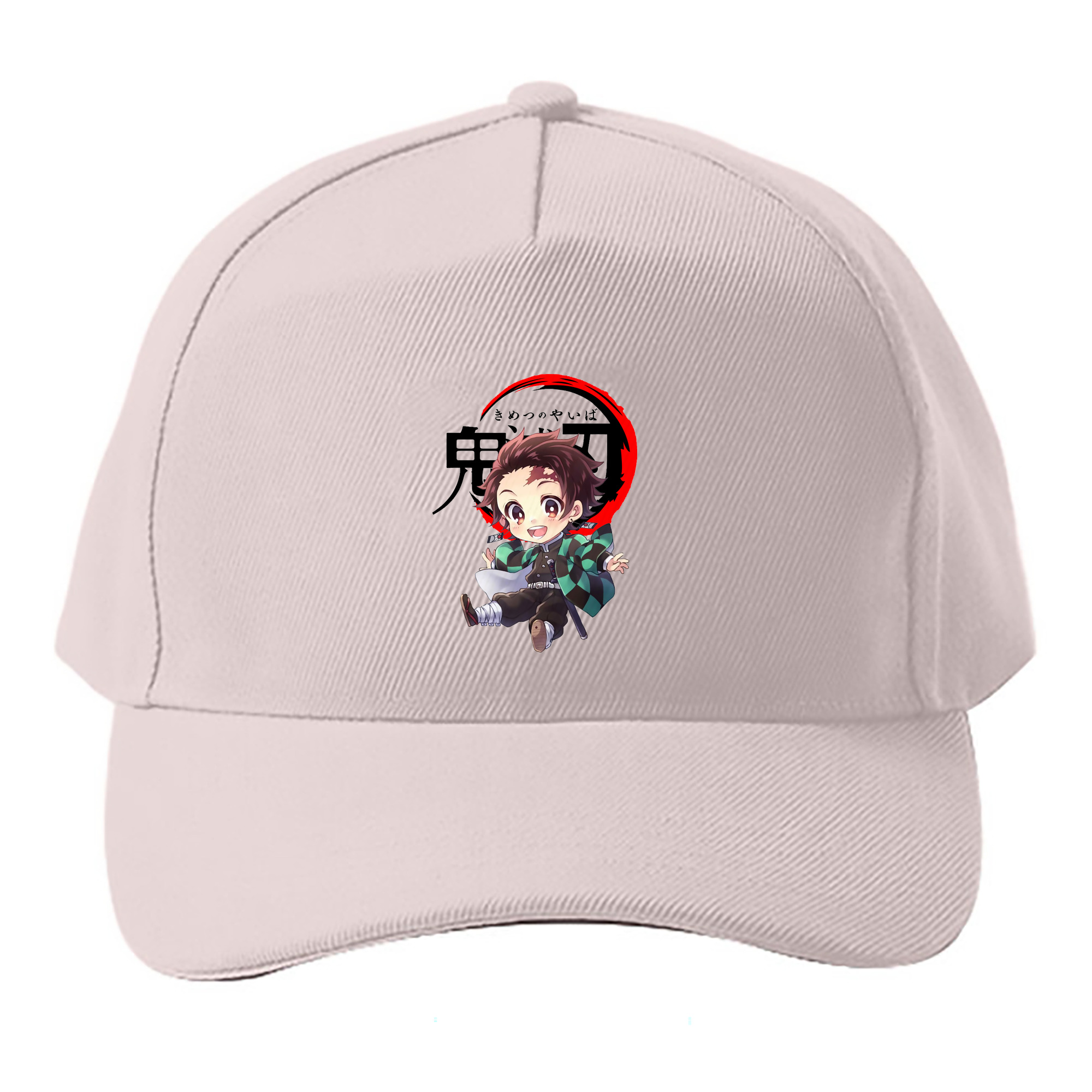 （画像用） 鬼滅の刃 竈門 炭治郎／かまど たんじろう Kamado Tanjirou ベースボールキャップ 綿100％ 男女兼用 帽子 スポーツ